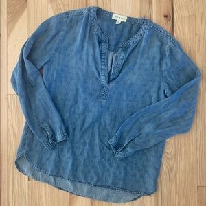 Cloth and stone chambray top